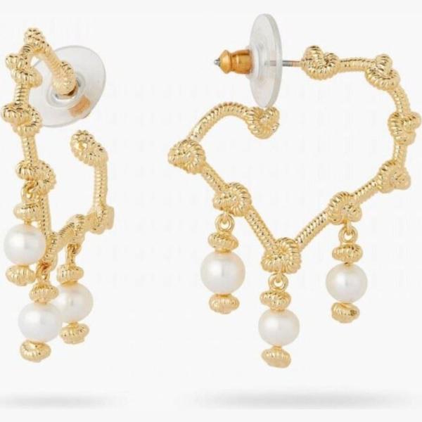 orecchini Les Nereides bianco