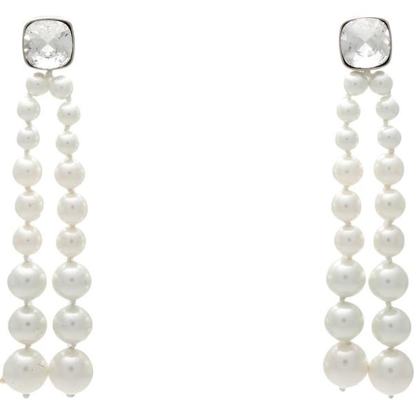 orecchini Jw Anderson bianco