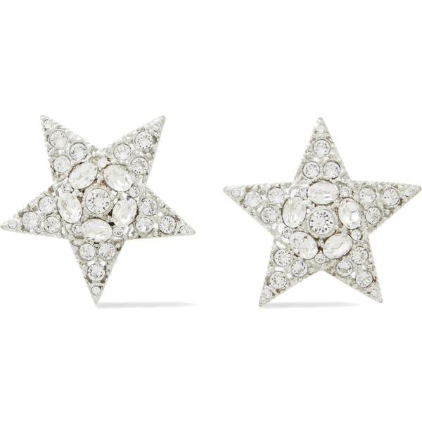orecchini Oscar De La Renta grigio