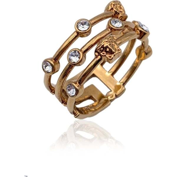 anelli Versace multicolore