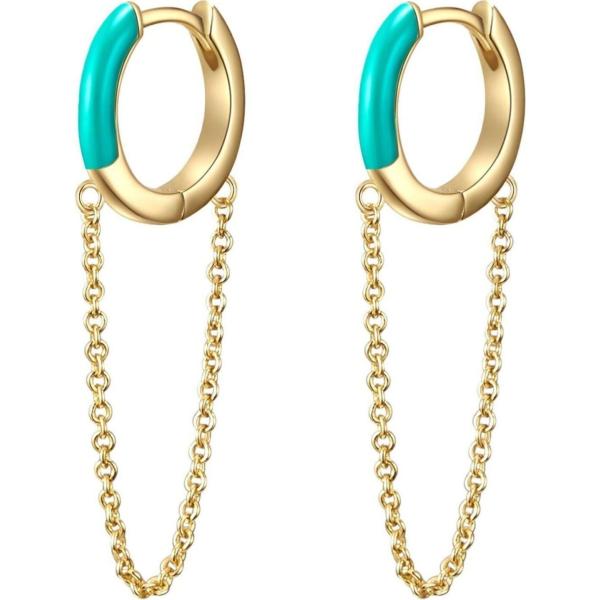 orecchini GLANZSTÜCKE München bianco