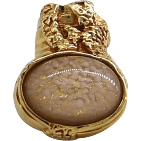 anelli Saint Laurent marrone