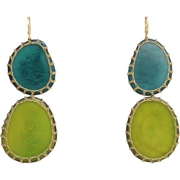 orecchini Boks & Baum verde