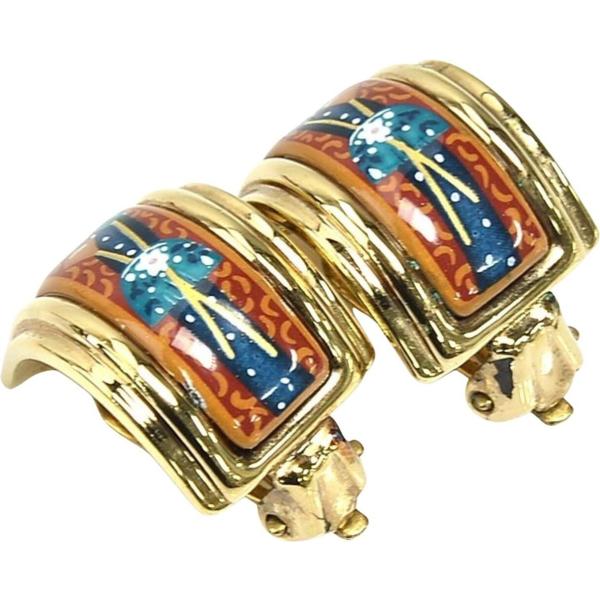 orecchini Hermès multicolore