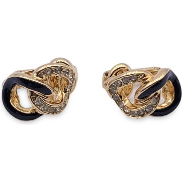 orecchini Dior marrone