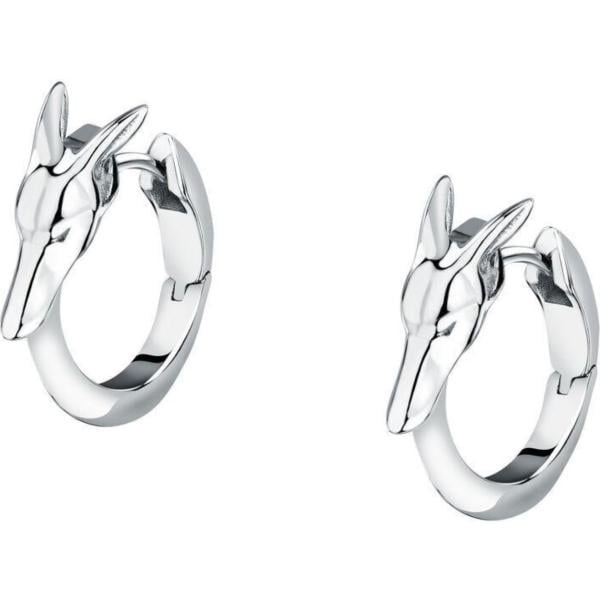 orecchini Trussardi bianco