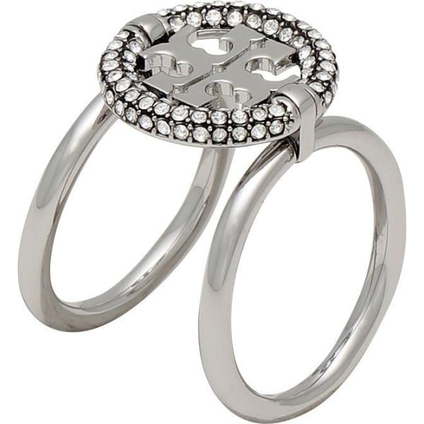 anelli Tory Burch grigio