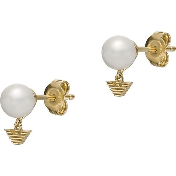 orecchini Emporio Armani bianco