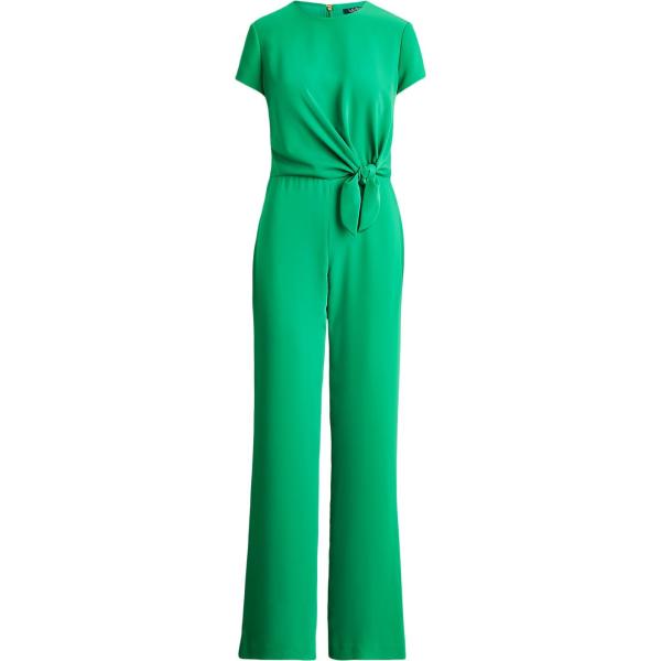 salopette Lauren Ralph Lauren verde tinta unita