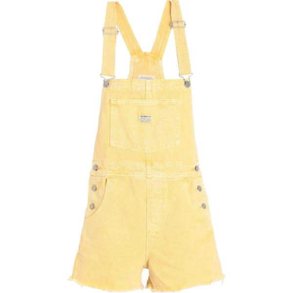 salopette Levis giallo tinta unita