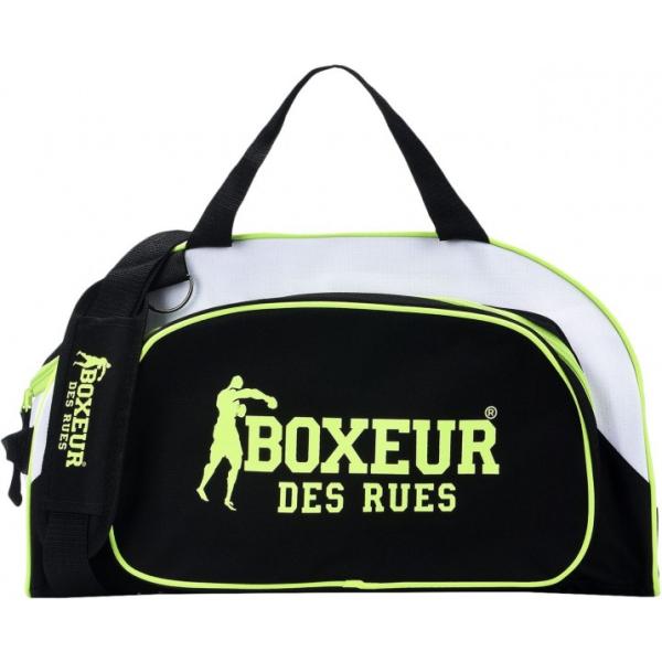 Borsone sport fantasia multicolore con zip interno sfoderato con tracolla removibile Boxeur Des Rues multicolore