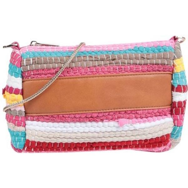 borse a tracolla Mia Bag marrone a righe