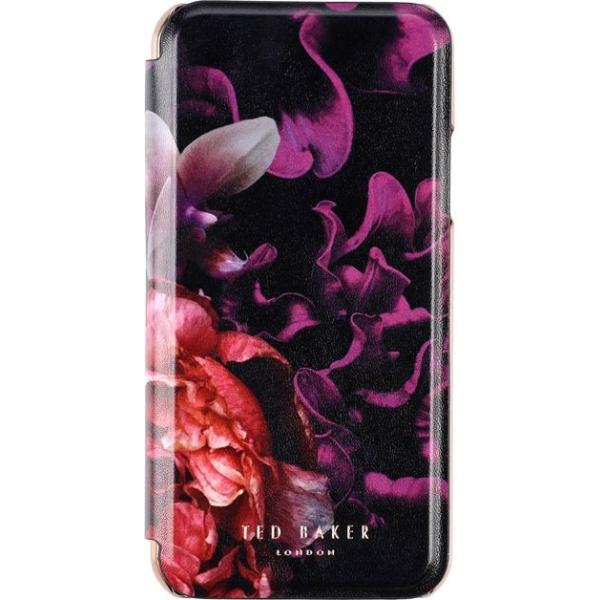 cover telefono Ted Baker nero a fiori