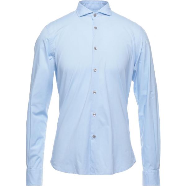 camicie YES ZEE by ESSENZA blu tinta unita