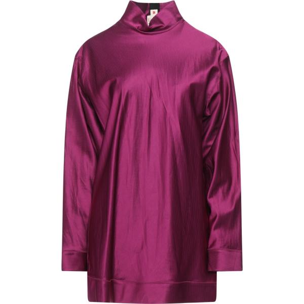 bluse Marni rosso tinta unita