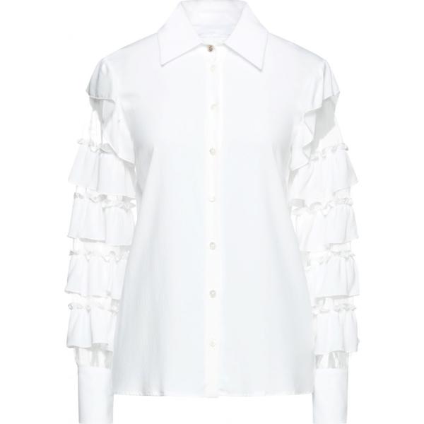 camicie Cristinaeffe bianco tinta unita