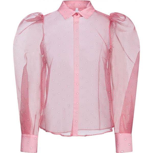 camicie Imperial viola a pois