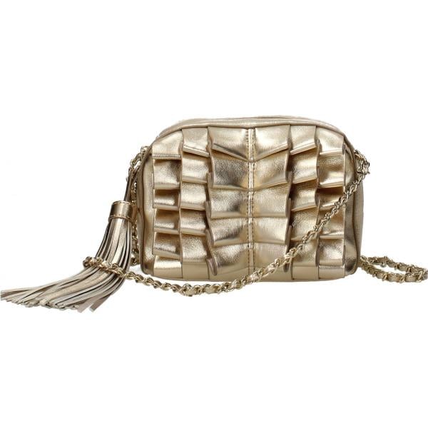 Borsa a tracolla con frange oro Blugirl - Blumarine giallo