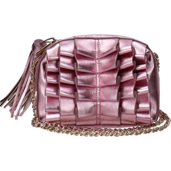 Borsa a tracolla con frange rosa Blugirl - Blumarine rosa