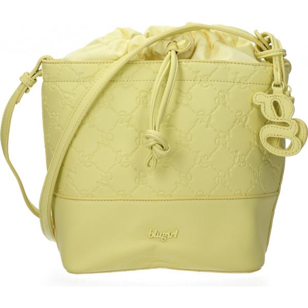 Borsa a tracolla con logo frontale giallo Blugirl - Blumarine giallo