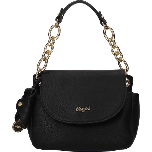 Borsa a mano con logo frontale nero Blugirl - Blumarine nero