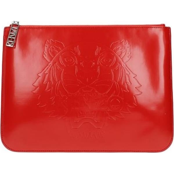 Pochette con logo frontale rosso Kenzo rosso