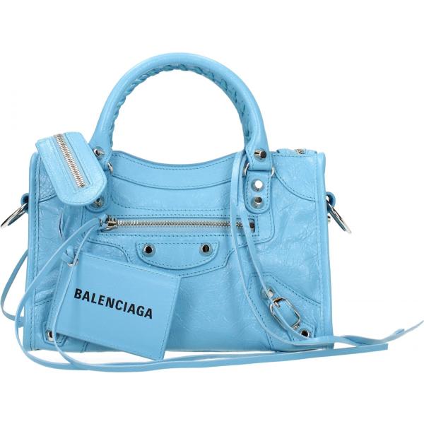 borse a mano Balenciaga blu