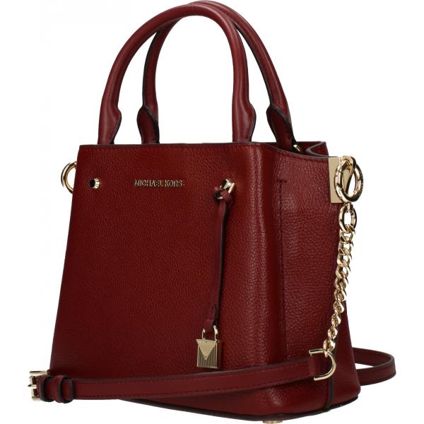 borse a cartella Michael Kors rosso