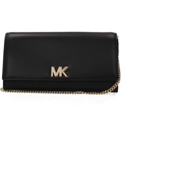 Pochette con logo frontale nero Michael Kors nero