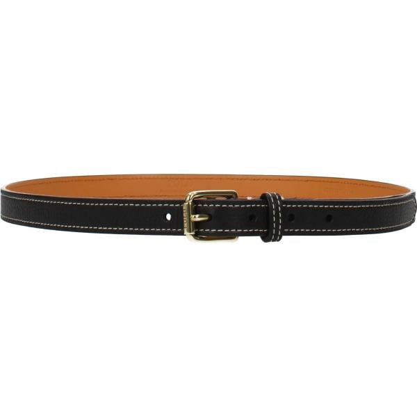 Cintura con logo frontale nero Ralph Lauren nero