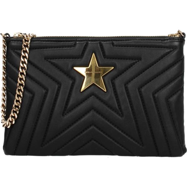 Borsa a spalla eco nero Stella McCartney nero