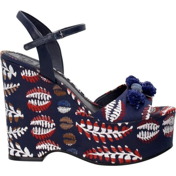 zeppe Tory Burch blu