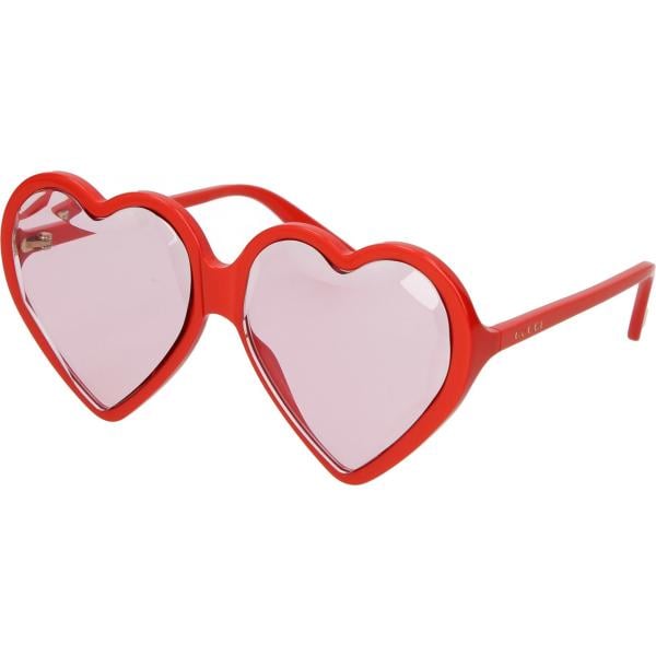 occhiali da sole Gucci rosso