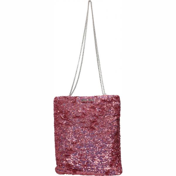 borse a spalla Miu Miu rosa