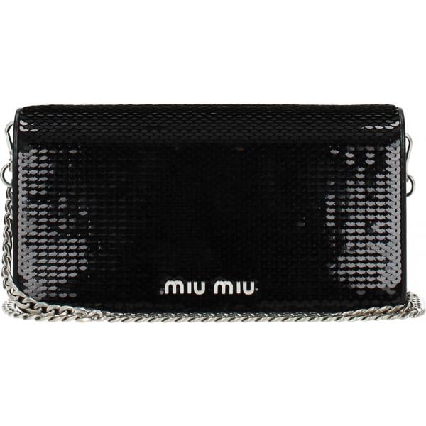 pochette Miu Miu nero