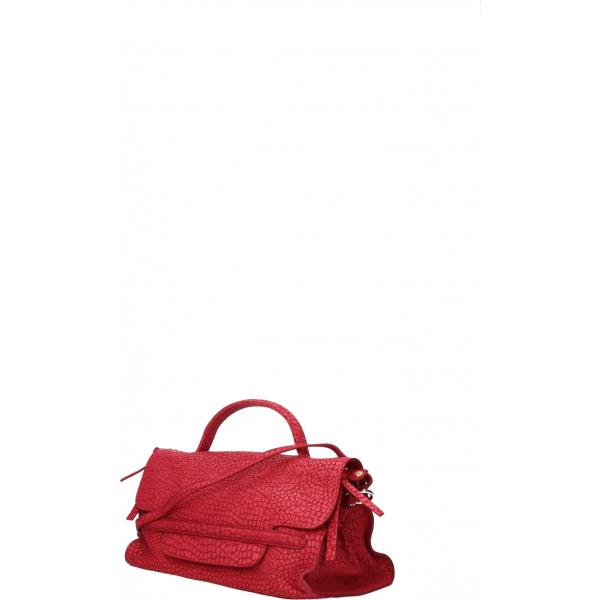 Borsa a mano con tracolla regolabile rosso Zanellato rosso