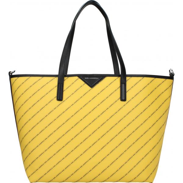borsa a spalla Karl Lagerfeld con stampe