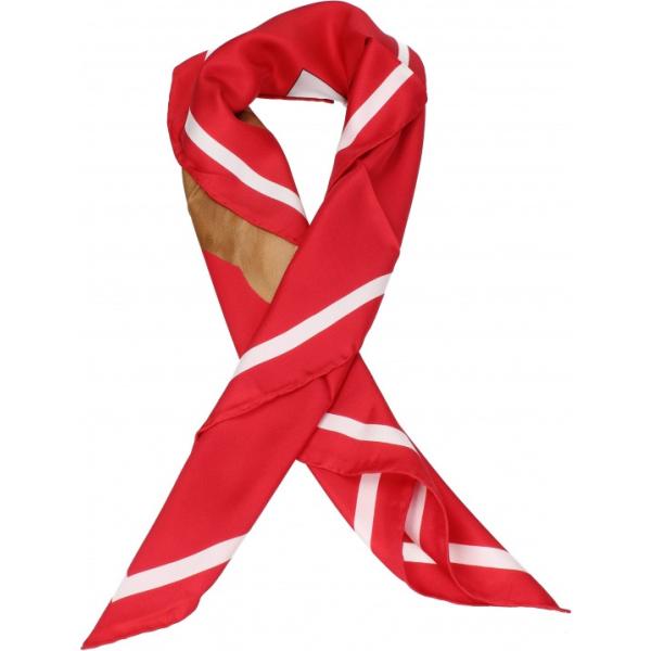 foulard Moschino rosso