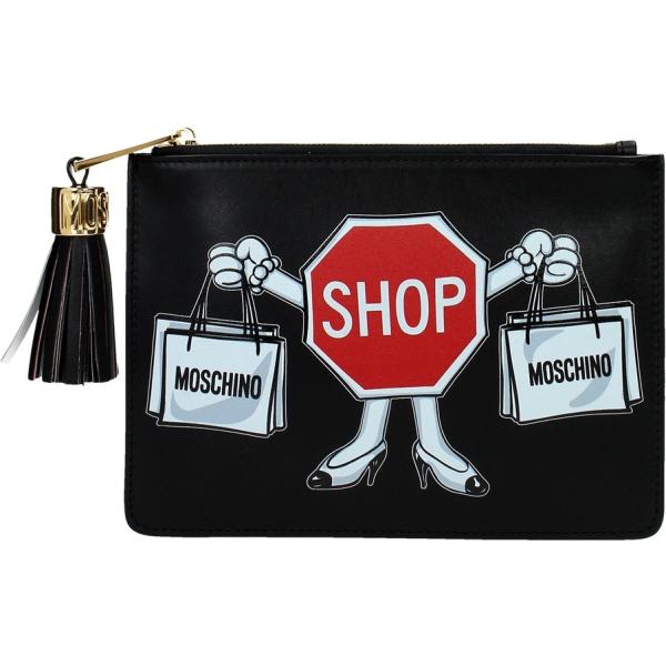 pochette Moschino nero