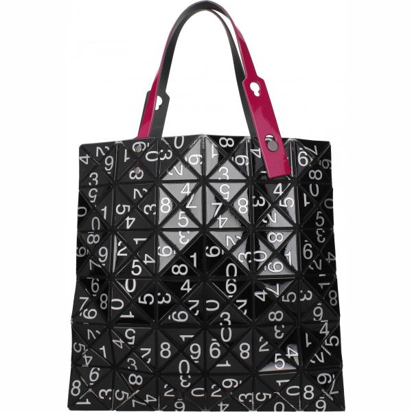 Borsa a mano con manico nero Issey Miyake nero