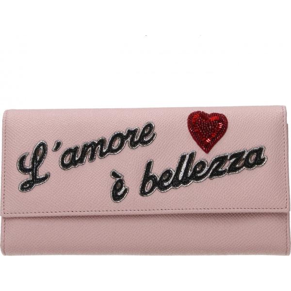 portafogli Dolce&Gabbana rosa