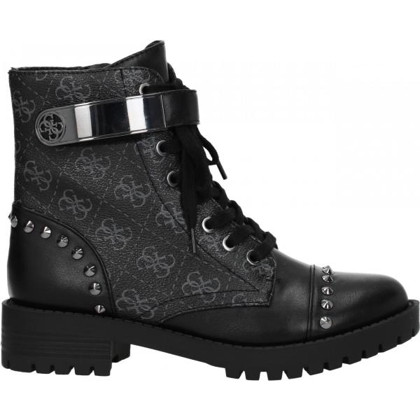 Stivaletti con borchie nero Guess nero