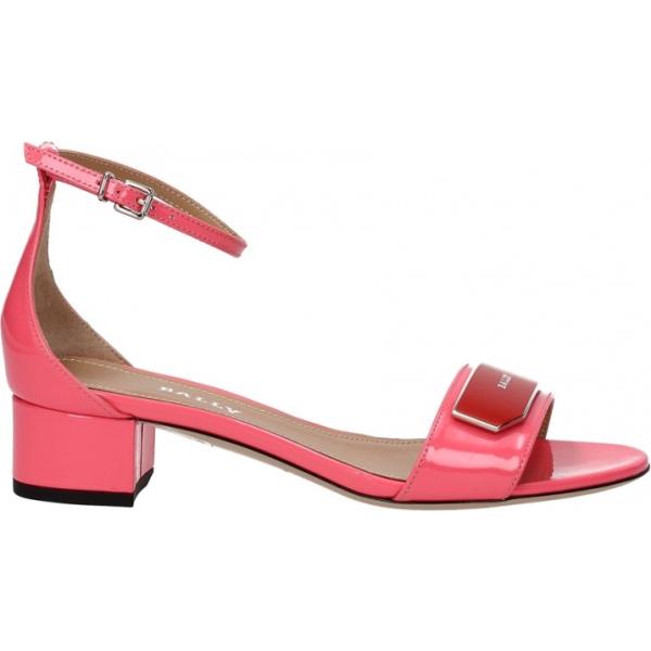 sandali col tacco Bally rosa