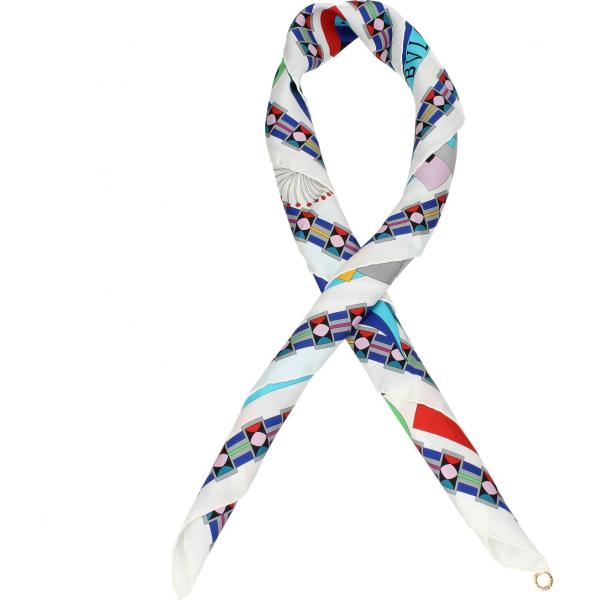 Foulard con stampa in seta multicolore Bulgari multicolore con stampe