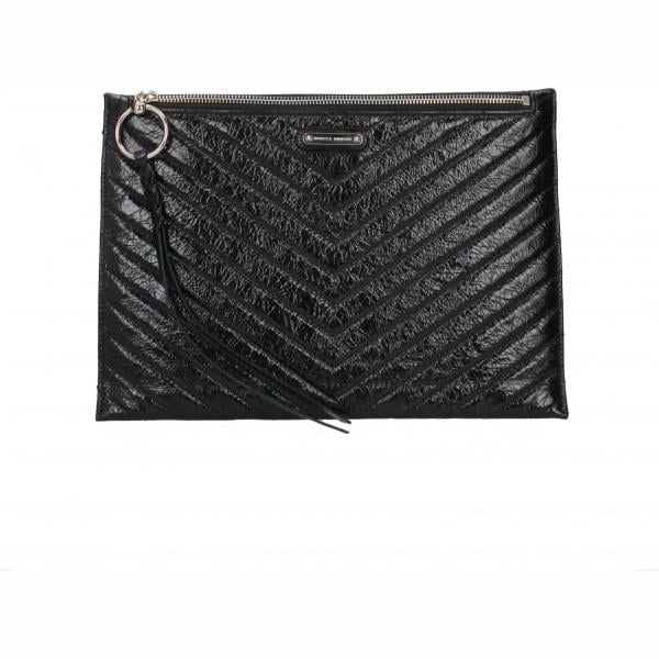 pochette Rebecca Minkoff nero