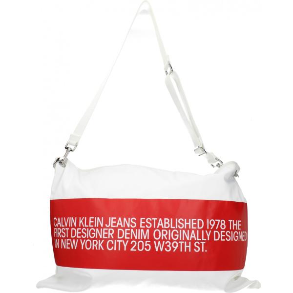 borse a spalla Calvin Klein bianco