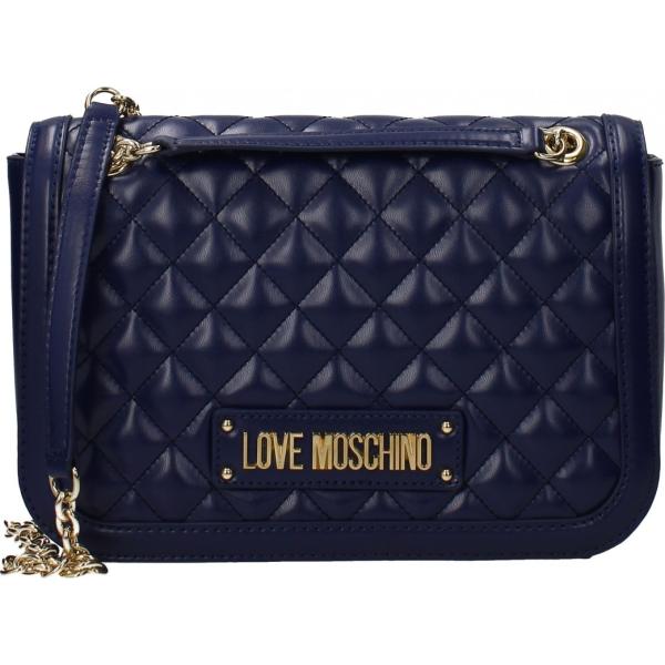 borse a spalla Love Moschino blu