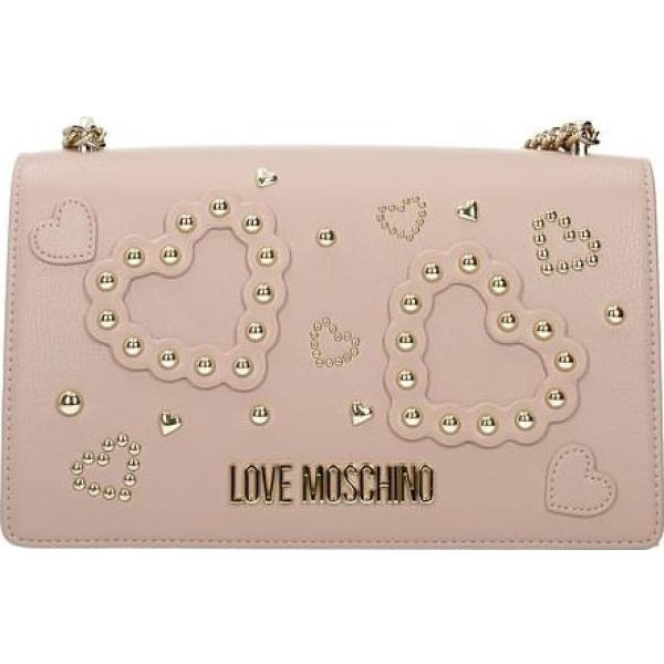 borsa a spalla Love Moschino rosa