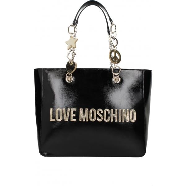 Borsa a spalla nero Love Moschino nero