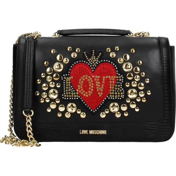 borse a spalla Love Moschino nero